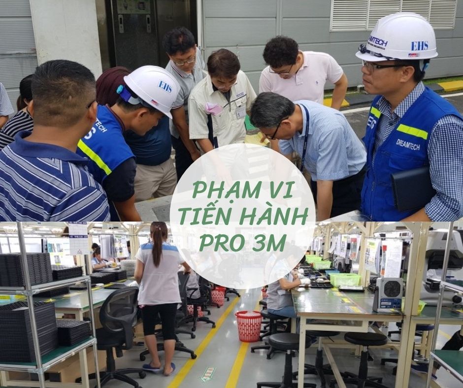 phạm vi tiến hành pro 3m